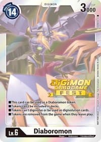 Diaboromon Token (Digimon Card Game Fest 2022) - Digimon Promotion Cards - Digimon Card Game card