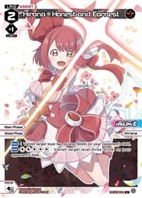 Hirana*Honest and Earnest (Parallel Foil) - Changing Diva - WIXOSS card