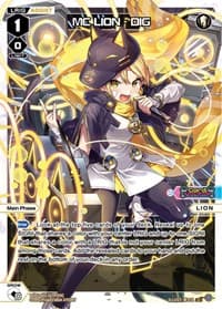 MC LION - DIG (Parallel Foil) - Changing Diva - WIXOSS card
