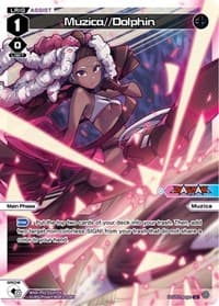 Muzica//Dolphin (Parallel Foil) - Changing Diva - WIXOSS card