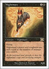 Nightmare - Classic Sixth Edition - Magic: The Gathering card