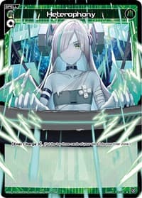 Heterophony (Parallel Foil) - Changing Diva - WIXOSS card