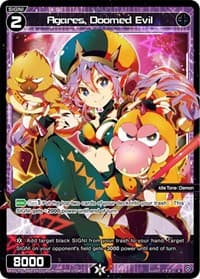 Agares, Doomed Evil (Parallel Foil) - Changing Diva - WIXOSS card