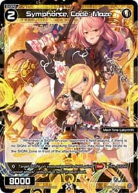 Symphorce, Code: Maze (Parallel Foil) - Changing Diva - WIXOSS card