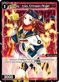 Kamuy - huci, Crimson Angel (Parallel Foil) - Changing Diva - WIXOSS card