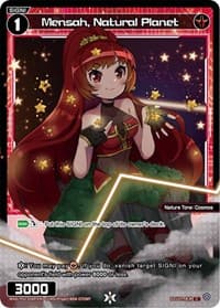 Mensah, Natural Planet (Parallel Foil) - Changing Diva - WIXOSS card