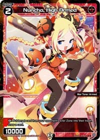 Nuncha, High Armed (Parallel Foil) - Changing Diva - WIXOSS card