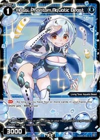 Hassi, Phantom Aquatic Beast (Parallel Foil) - Changing Diva - WIXOSS card