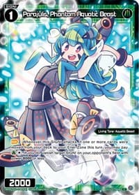 Parajulis, Phantom Aquatic Beast (Parallel Foil) - Changing Diva - WIXOSS card