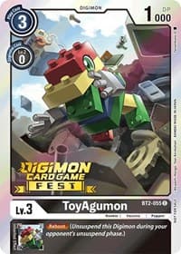 ToyAgumon (Digimon Card Game Fest 2022) - Release Special Booster 1.0 - Digimon Card Game card