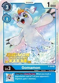 Gomamon - P-004 (Digimon Card Game Fest 2022) - Digimon Promotion Cards - Digimon Card Game card