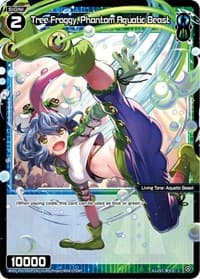 Tree Froggy, Phantom Aquatic Beast (Parallel Foil) - Changing Diva - WIXOSS card