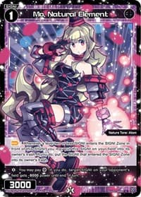 Mo, Natural Element (Parallel Foil) - Changing Diva - WIXOSS card