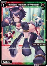 Pandada, Phantom Terra Beast (Parallel Foil) - Changing Diva - WIXOSS card