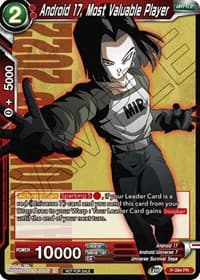 Android 17, Most Valuable Player (Championship Pack 2022 Vol.1) - Promotion Cards - Dragon Ball Super: Masters card