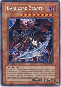 Darklord Zerato - Phantom Darkness - YuGiOh card