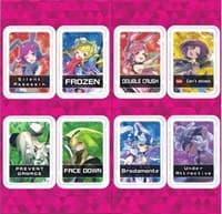 Glowing Diva Punch Card Token Sheet - Glowing Diva - WIXOSS card