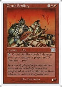 Orcish Artillery - Classic Sixth Edition - Magic: The Gathering card
