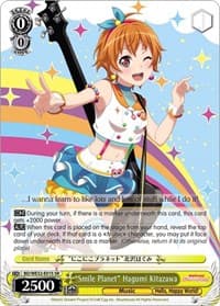 "Smile Planet" Hagumi Kitazawa - BanG Dream! Girls Band Party! Premium Booster - Weiss Schwarz card