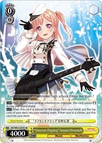 "Innocent Flapping" Nanami Hiromachi - BanG Dream! Girls Band Party! Premium Booster - Weiss Schwarz card