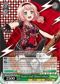 "Scarlet Soul" Himari Uehara - BanG Dream! Girls Band Party! Premium Booster - Weiss Schwarz card