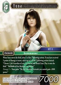 Yuna - Emissaries of Light - Final Fantasy TCG card