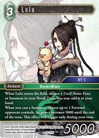 Lulu - Emissaries of Light - Final Fantasy TCG card
