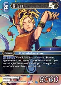 Rikku EX - Emissaries of Light - Final Fantasy TCG card