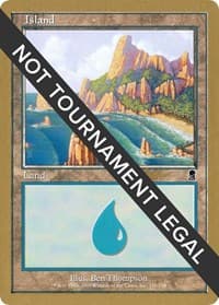 Island (336) - 2002 Sim Han How (ODY) - World Championship Decks - Magic: The Gathering card
