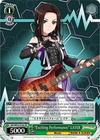 "Exciting Performance" LAYER - BanG Dream! Girls Band Party! Premium Booster - Weiss Schwarz card
