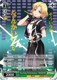 "Exciting Performance" MASKING (BDR) - BanG Dream! Girls Band Party! Premium Booster - Weiss Schwarz card