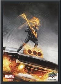 Upper Deck Marvel Card Sleeves - Standard Matte - Ghost Rider Robbie Reyes (65-Pack) - Upper Deck Card Sleeves - Card Sleeves card