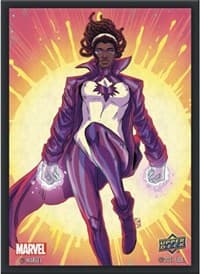 Upper Deck Marvel Card Sleeves - Standard Matte - Spectrum Monica Rambeau (65-Pack) - Upper Deck Card Sleeves - Card Sleeves card