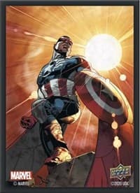 Upper Deck Marvel Card Sleeves - Standard Matte - Captain America Sam Wilson (65-Pack) - Upper Deck Card Sleeves - Card Sleeves card
