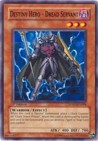 Destiny Hero - Dread Servant - Light of Destruction - YuGiOh card