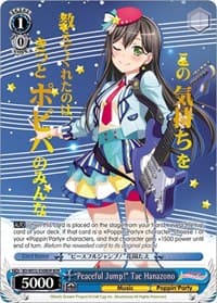 "Peaceful Jump!" Tae Hanazono (BDR) - BanG Dream! Girls Band Party! Premium Booster - Weiss Schwarz card