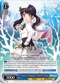 "Innocent Flapping" Tsukushi Futaba - BanG Dream! Girls Band Party! Premium Booster - Weiss Schwarz card