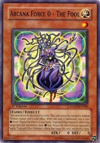 Arcana Force 0 - The Fool - Light of Destruction - YuGiOh card