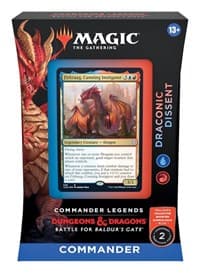 Commander Legends: Battle for Baldur's Gate - Draconic Dissent Commander Deck - Commander Legends: Battle for Baldur's Gate - Magic: The Gathering card