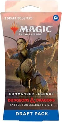 Commander Legends: Battle for Baldur's Gate - 3-Booster Draft Pack - Commander Legends: Battle for Baldur's Gate - Magic: The Gathering card