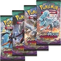 Guardians Rising Booster Pack Art Bundle [Set of 4] - SM - Guardians Rising - Pokemon card