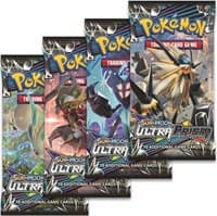 Ultra Prism Booster Pack Art Bundle [Set of 4] - SM - Ultra Prism - Pokemon card