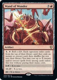 Wand of Wonder - Commander Legends: Battle for Baldur's Gate - Magic: The Gathering card