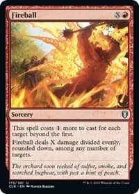 Fireball - Commander Legends: Battle for Baldur's Gate - Magic: The Gathering card