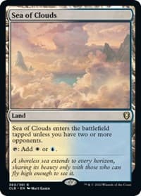 Sea of Clouds - Commander Legends: Battle for Baldur's Gate - Magic: The Gathering card
