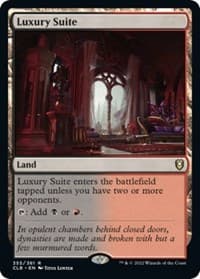 Luxury Suite - Commander Legends: Battle for Baldur's Gate - Magic: The Gathering card