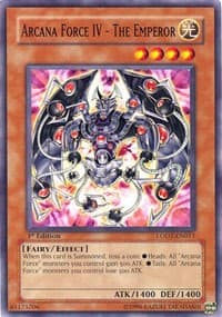 Arcana Force IV - The Emperor - Light of Destruction - YuGiOh card