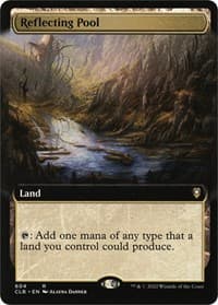Reflecting Pool (Extended Art) - Commander Legends: Battle for Baldur's Gate - Magic: The Gathering card