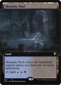 Morphic Pool (Extended Art) - Commander Legends: Battle for Baldur's Gate - Magic: The Gathering card