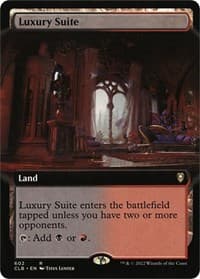 Luxury Suite (Extended Art) - Commander Legends: Battle for Baldur's Gate - Magic: The Gathering card